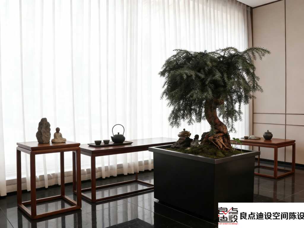 爆款新中式茶馆在装修软装设计攻略!禅意空间这样搭，美到不想走!​